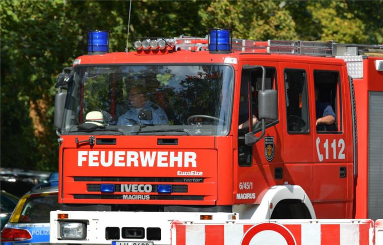 Symbolbild: Die Feuerwehr musste in Langen in der Nacht zu Samstag gleich viermal zu Mülleimerbränden ausrücken.