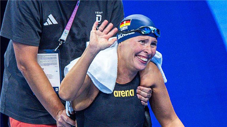 Doppel-Gold: Schwimmer erlösen deutsches Team Tanja Scholz holt das erste Gold für das deutsche Paralympics-Team.
