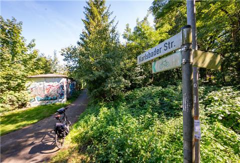 Teile des sogenannten Leher Dschungels an der Karlsbader Straße sollen nun bebaut werden. Der Bau-Ausschuss gab grünes Licht.