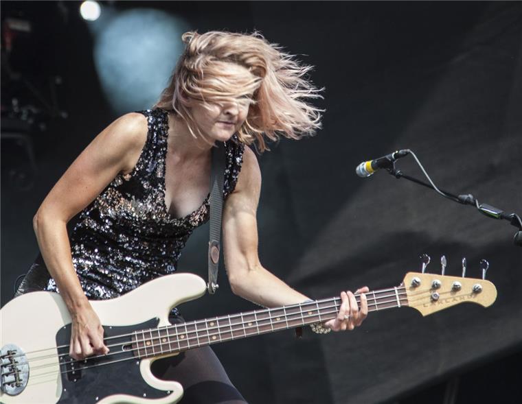 The Subways mit Bassistin Charlotte Cooper waren zuletzt 2015 auf dem Deichbrand.