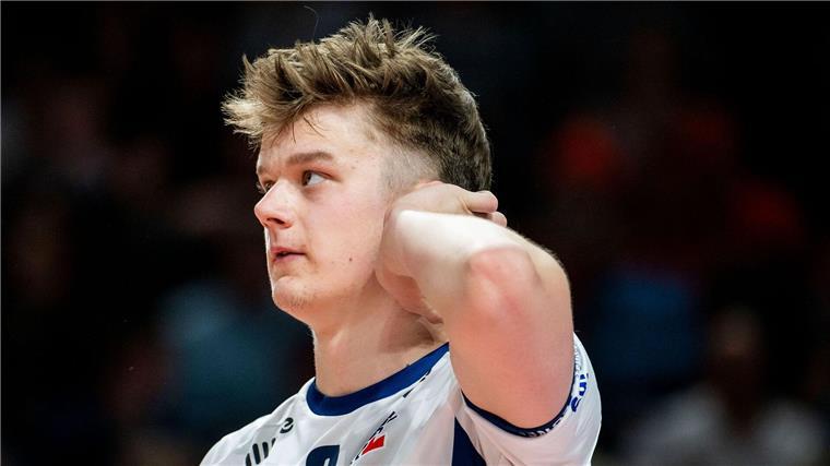 Deutsche Volleyballer verlieren Testspiel gegen Belgien Theo Mohwinkel war der deutsche MVP im Test gegen Belgien.