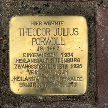 Theodor Porwoll, Bülkenstraße 24 Foto: Brockmann