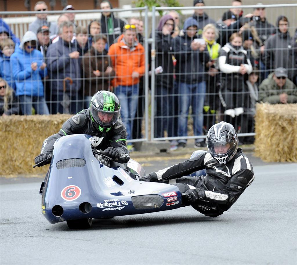 Thomas Adickes und Frank Ehrichs aus Langen beim Rennen 2016