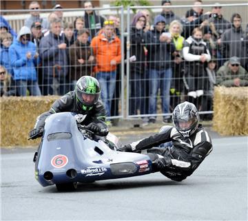 Thomas Adickes und Frank Ehrichs aus Langen beim Rennen 2016