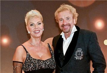 Thomas Gottschalk und seine Freundin Karina Mroß bei der Bambi-Verleihung im vergangenen November.
