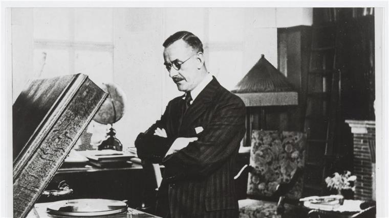 Thomas Mann 1924. Schon sein erster Roman „Buddenbrooks“ (1901) hatte ihn weltberühmt gemacht.