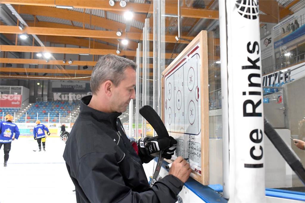 Thomas Popiesch beim Training. Foto: Scheer