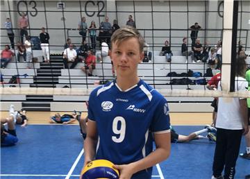 Thorben Coordes aus Bremerhaven spielt erfolgreich Volleyball für den TV Baden. 