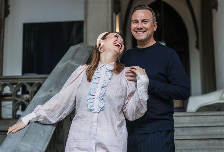 Tim Raue und seine Frau Katharina arbeiten zusammen.