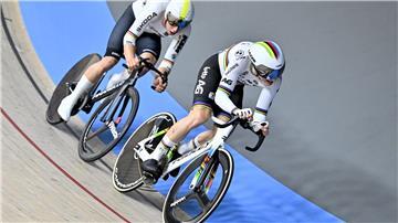 Tim Torn Teutenberg (l) gewinnt bei der EM drei Medaillen.