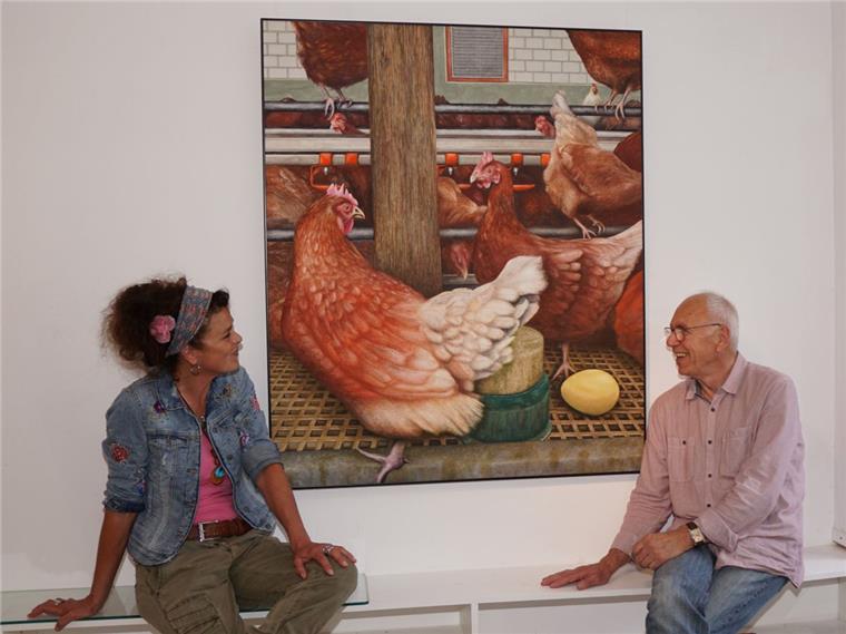 Ausstellung in Malstedt: Zwölf Künstler zeigen Aquarelle Tina Abich und Siegfried Krön von der Kunstwerkstatt Mühle Malstedt haben sehr unterschiedliche Künstler für die Ausstellung „Zauber des Aquarells“ gewonnen. Einer von ihnen ist Pauls Wans, dessen bevorzugtes Bildthema die Landwirtschaft ist.