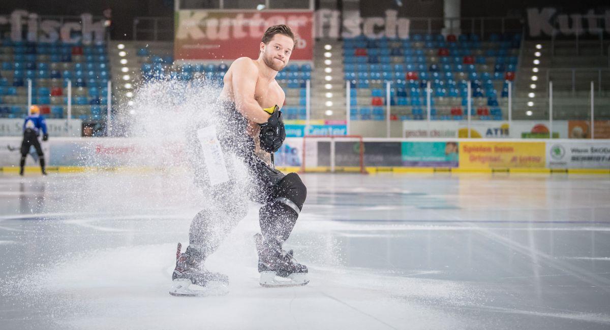 Tobias Kircher hat bereits große Lust auf die Eishockeysaison mit den Fischtown Pinguins.