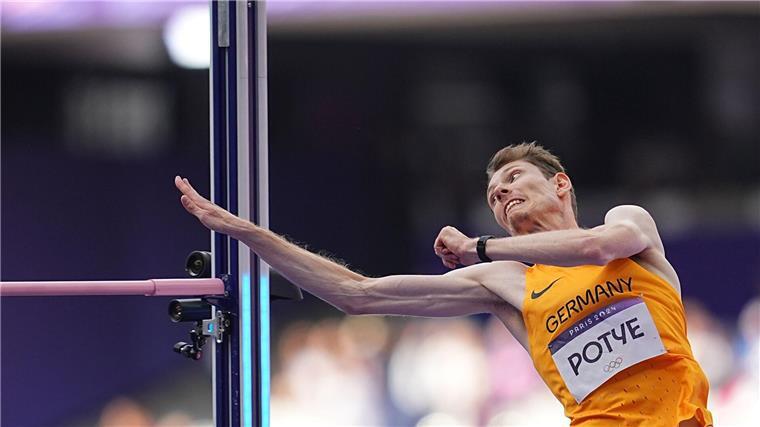 Deutsche Leichtathleten setzen Aufholjagd bei Team-EM fort Tobias Potye belegte im Hochsprung einen guten dritten Rang.