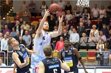 Topscorer Geoffrey Groselle in Aktion.