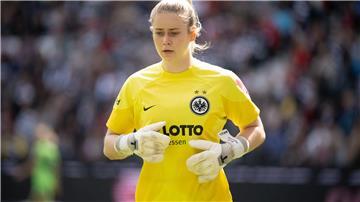 Torhüterin Stina Johannes konnte die Niederlage der Frankfurter Eintracht gegen Werder Bremen nicht verhindern.