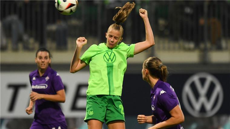 VfL Wolfsburg erreicht Gruppenphase der Champions League Torschützin gegen Florenz: Vivien Endemann vom VfL Wolfsburg.