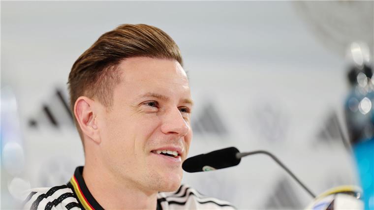 Ter Stegen freut sich für Flick - Bayern-Torwart kein Ziel Torwart Marc-André ter Stegen spricht Klartext in Herzogenaurach.