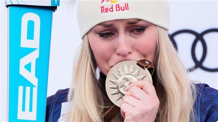 Ski-Start: Dominatoren, Deutsche und eine Dauer-Diskussion Tränen nach Platz zwei im Super-G von Sun Valley: Lindsey Vonn. (Archivbild)