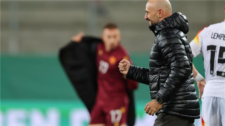 Trainer Antonio di Salvo hat die EM-Quali mit der U21 ungeschlagen beendet. 