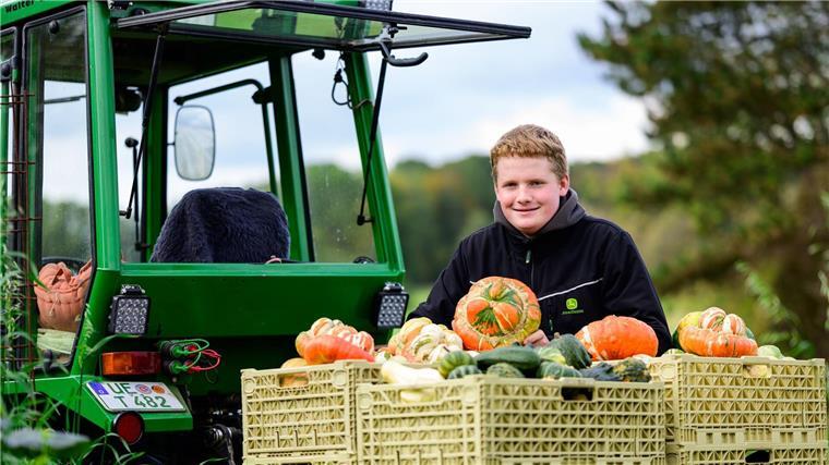 Sören Schulz: Mit 15 Jahren Gemüsebauer mit Leib und Seele Traumberuf Gemüsebauer: Mit 15 Jahren weiß Sören Schulz schon ganz genau, was er werden will.