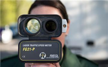 Trauriger Spitzenreiter einer Geschwindigkeitsmessung war ein PKW, der mit 97 km/h gemessen wurde.