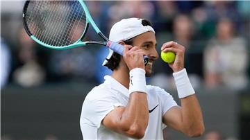 Trifft im Halbfinale von Wimbledon auf den Serben Novak Djokovic: Der Italiener Lorenzo Musetti.