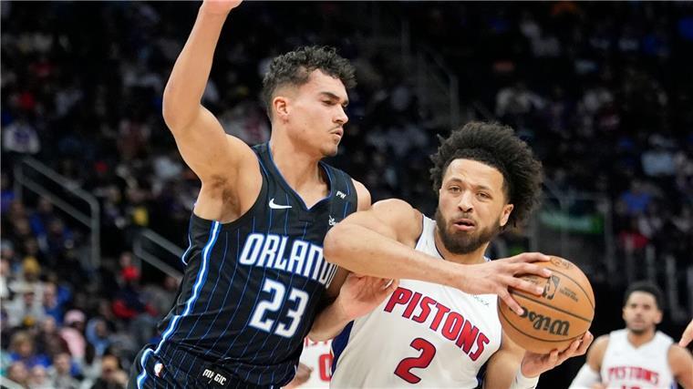 Da Silva ohne Punkte: Magic verlieren in Detroit Tristan da Silva (l.) blieb dieses Mal ohne Punkte.