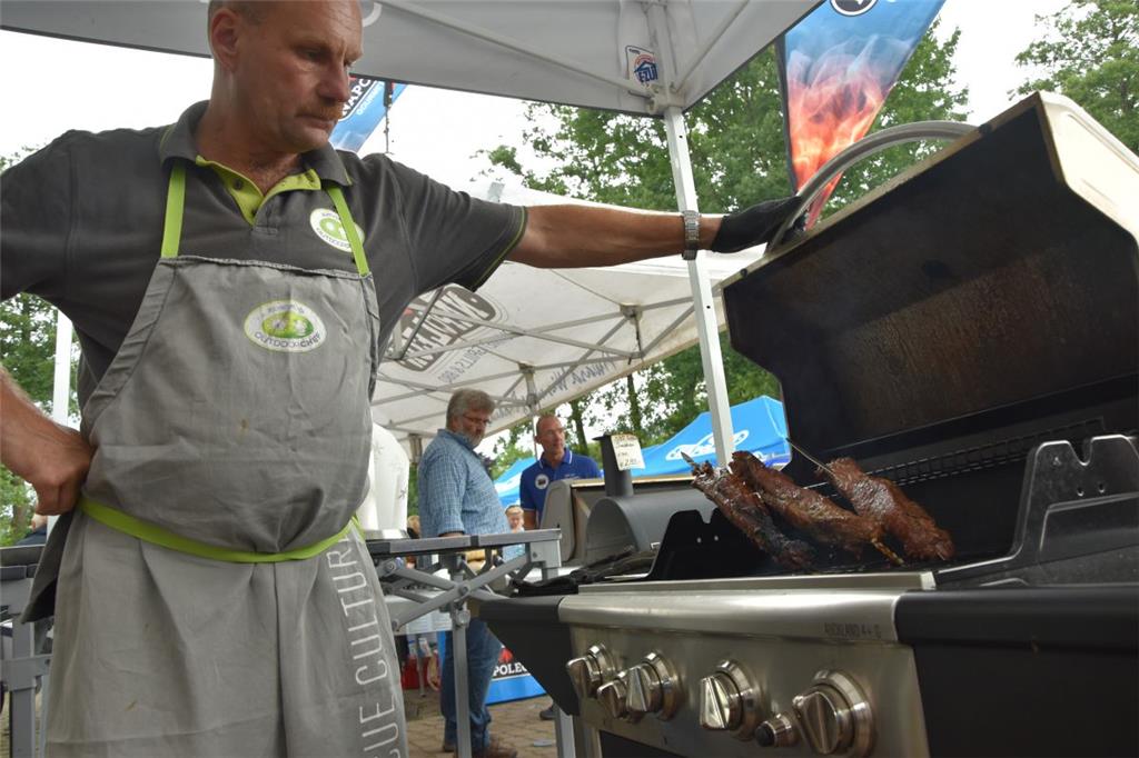 Typisch brasilianisch: Bei Peter Rehak ist alles am Spieß.