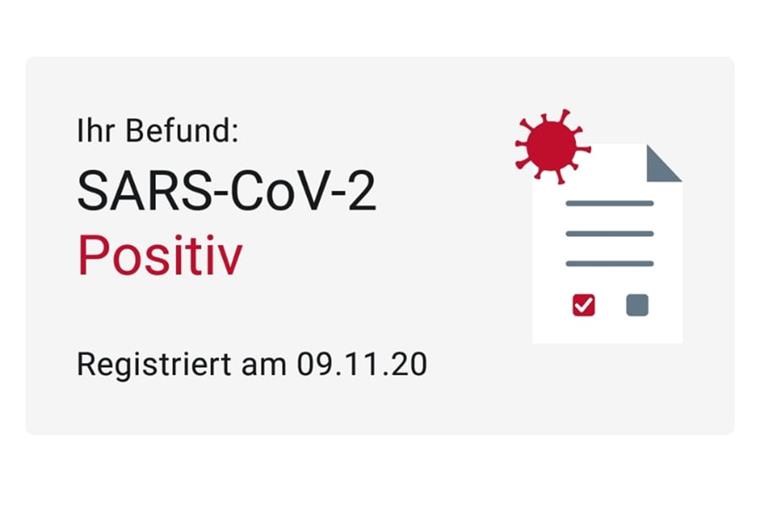 Plötzlich Corona positiv Über die Corona-Warn-App kam die Nachricht am schnellsten: „SARS-CoV-2 positiv".