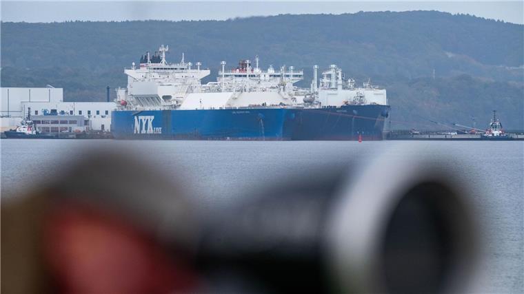 Importe über deutsche LNG-Terminals auf Rekordniveau Über die Ostsee kam zuletzt wieder weniger LNG an Deutschlands Küste.
