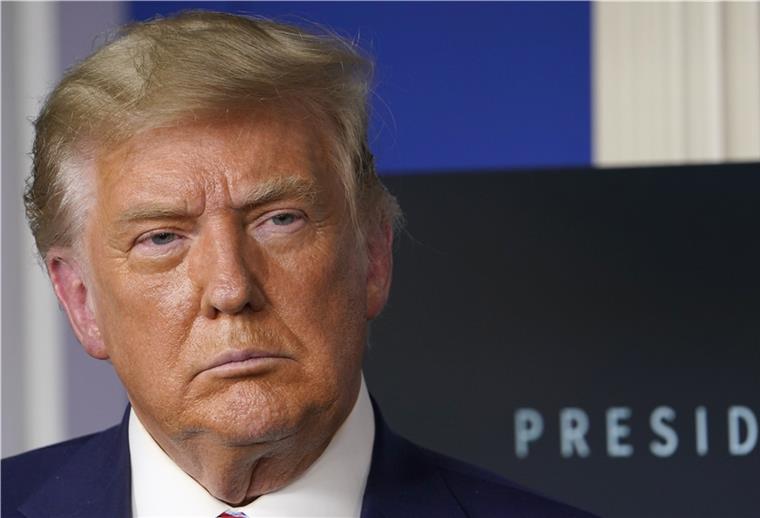 Trump macht Weg für Biden frei Donald Trump, amtierender Präsident der USA