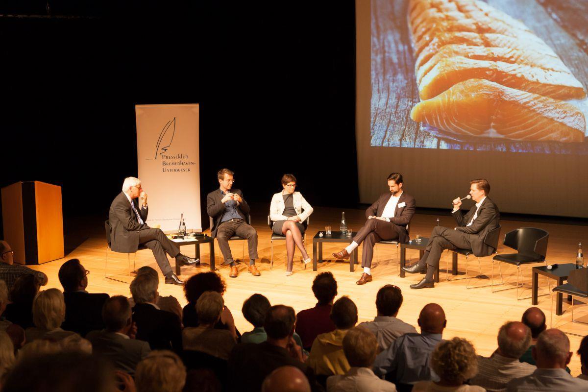 Beim Bremerhavener Fischgipfel dreht sich alles um Trends Um die Frage "Fisch 5.0 - Was wir künftig essen werden" ging es beim Bremerhavener Fischgipfel.