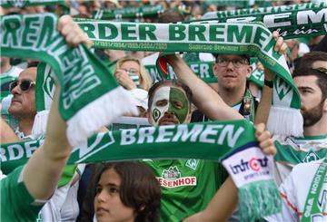 Fans von Werder Bremen im Stadion