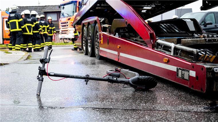 Unfälle mit E-Scootern machen weiterhin nur einen kleinen Teil des Unfallgeschehens aus. (Symbolbild)