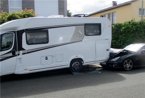 Unfall an der Königsberger Straße in Bremerhaven am 14.6.2022. Foto: Polizei Bremerhaven