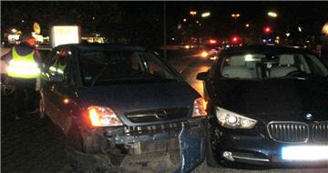 Unfall an der Pferdebade in Bremerhaven-Lehe.