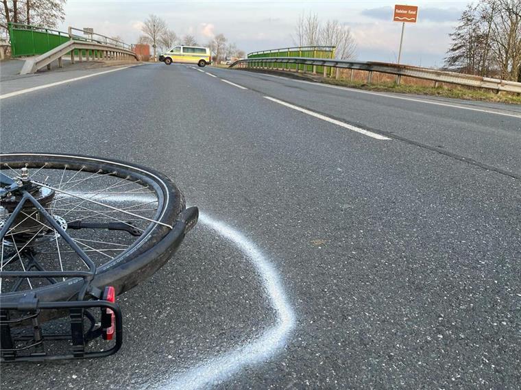 Unfall Straße Polizei Fahrrad