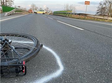 Unfall Straße Polizei Fahrrad