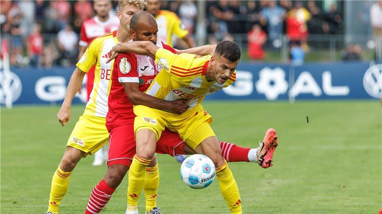 Joker Vertessen rettet Union bei Svenssons Einstand Union mühte sich in Greifswald zu einem erfolgreichen Pflichtspielauftakt.