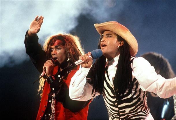 Unter anderem ihr Grammy wurde Fabrice „Fab“ Morvan (links) und Robert „Rob“ Pilatus nach Bekanntwerden des Playback-Skandals aberkannt.