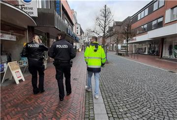 Unter anderem in der Zevener Fußgängerzone war eine Präventionsstreife unterwegs. 