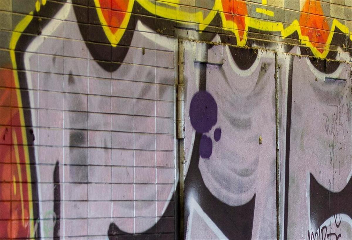 Graffiti-Schmierereien