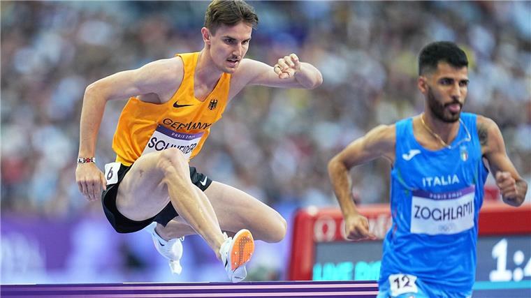 Sprinter Hartmann im 200-Meter-Halbfinale Velten Schneider war ohne Chance auf das Weiterkommen