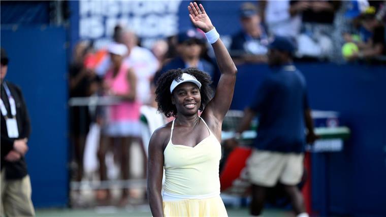 Nach langer Pause: Venus Williams gewinnt bei Comeback Venus Williams stand nach mehr als einem Jahr Pause wieder auf einem Court bei einem WTA-Turnier.