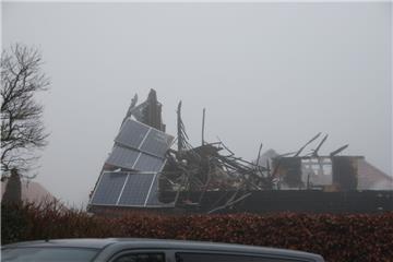 Verheerender Brand in Drangstedt.