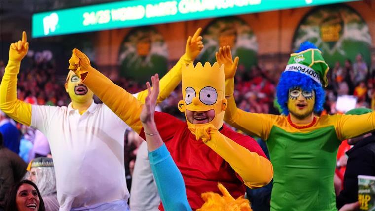 Verband garantiert: Nächste Darts-WM im Alexandra Palace Verkleidungen gehören zur Darts-WM in London.