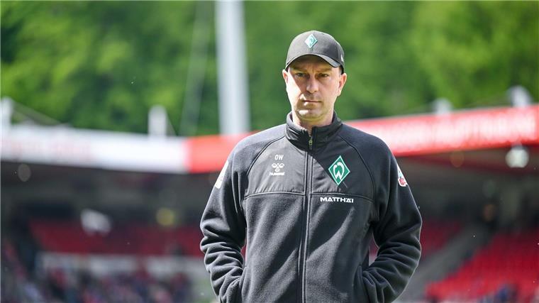 Verlängert er seinen Vertrag oder nicht? Werder-Trainer Ole Werner.