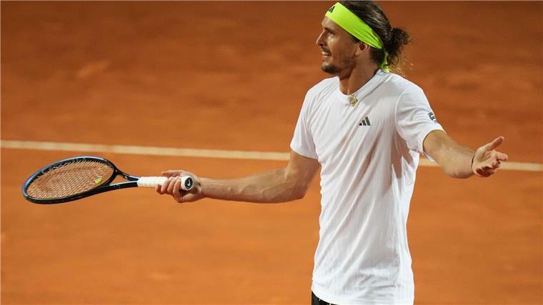 Zverev mit vielen Fragezeichen nach Paris Verliert gegen Musetti: Alexander Zverev.