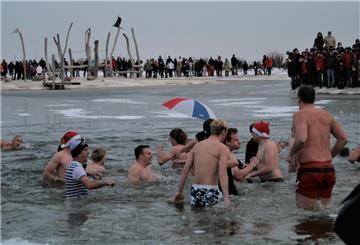 Teilnehmer bei Schwimmen