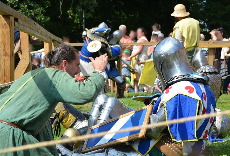 Wer macht jetzt das Burgfest in Beers? Michael Tegge ist ausgewandert